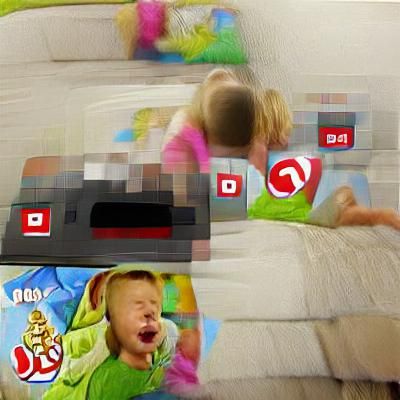 AI Generated Image from Empty Prompt