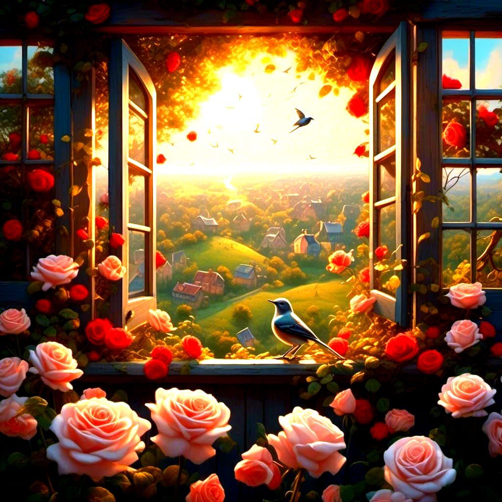 Birds Sing on Mockingbird Hill in 3D