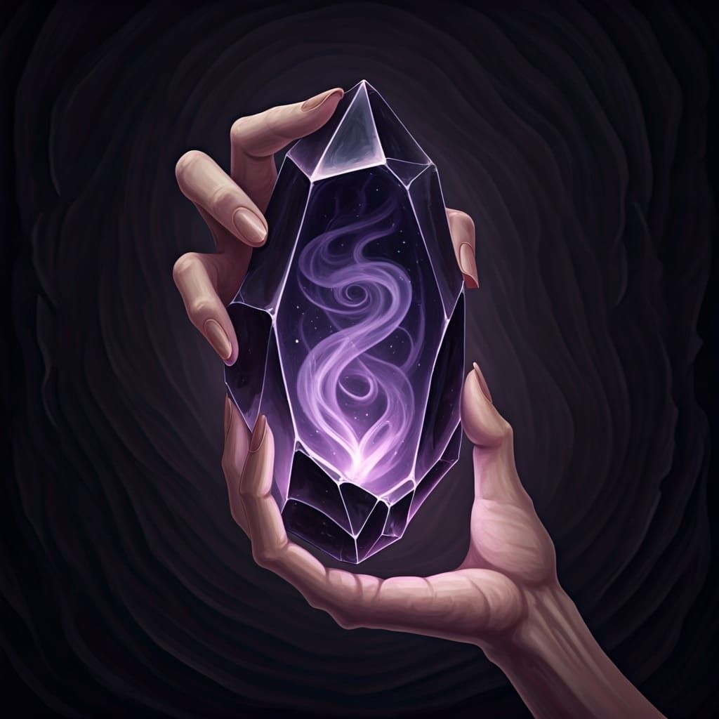 Memory Crystal in Drow Style Underdark