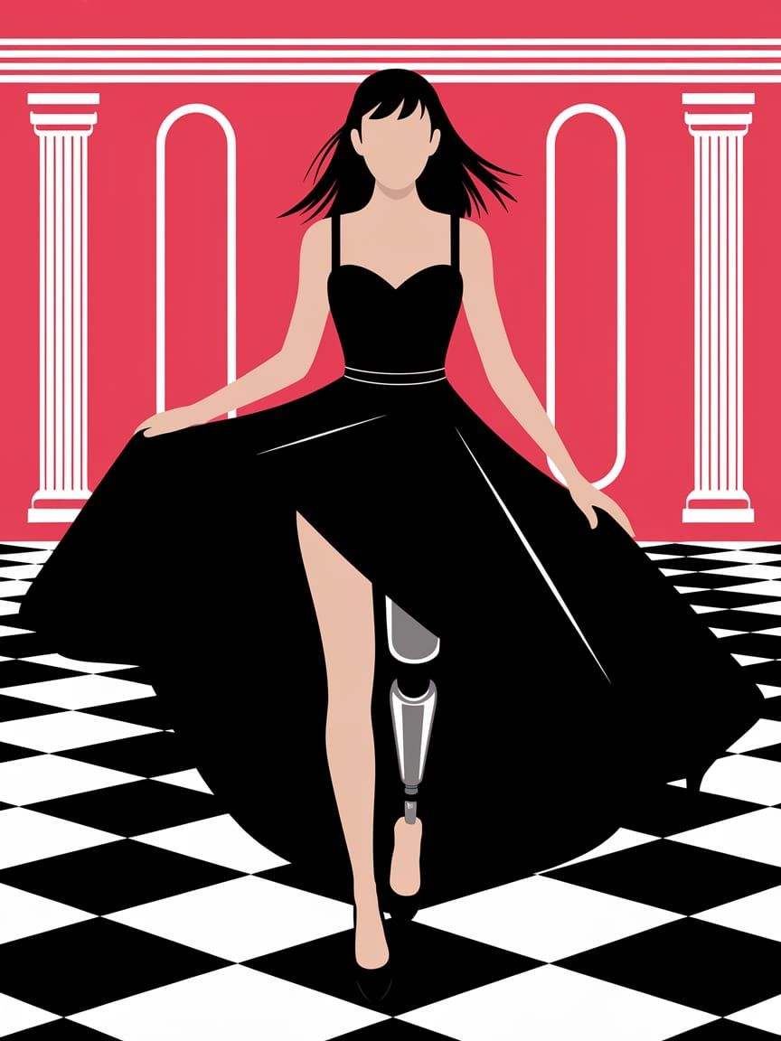 Amputee Ballerina in Malika Favre Style