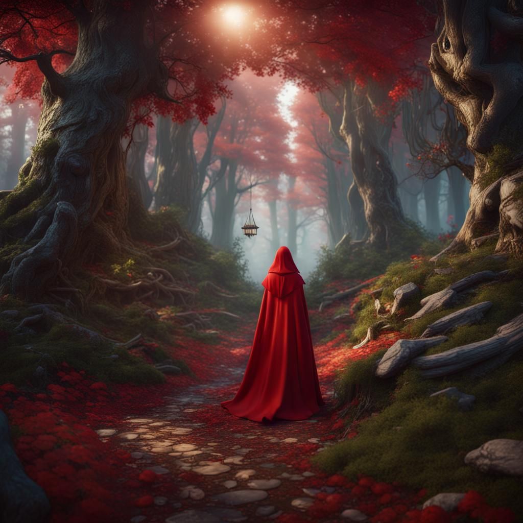 Fairytale Forest: Sleeping Beauty and Red Riding Hood