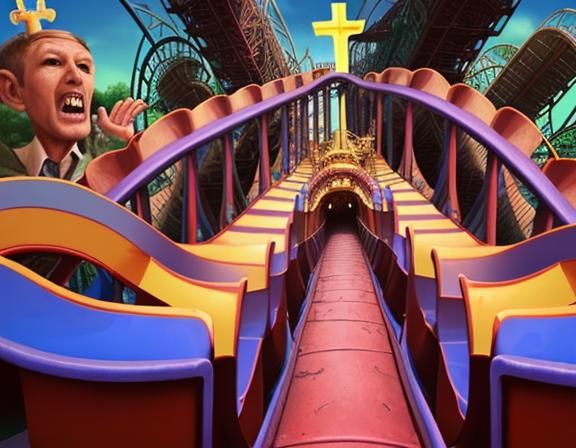 Repulsive religious rollercoaster