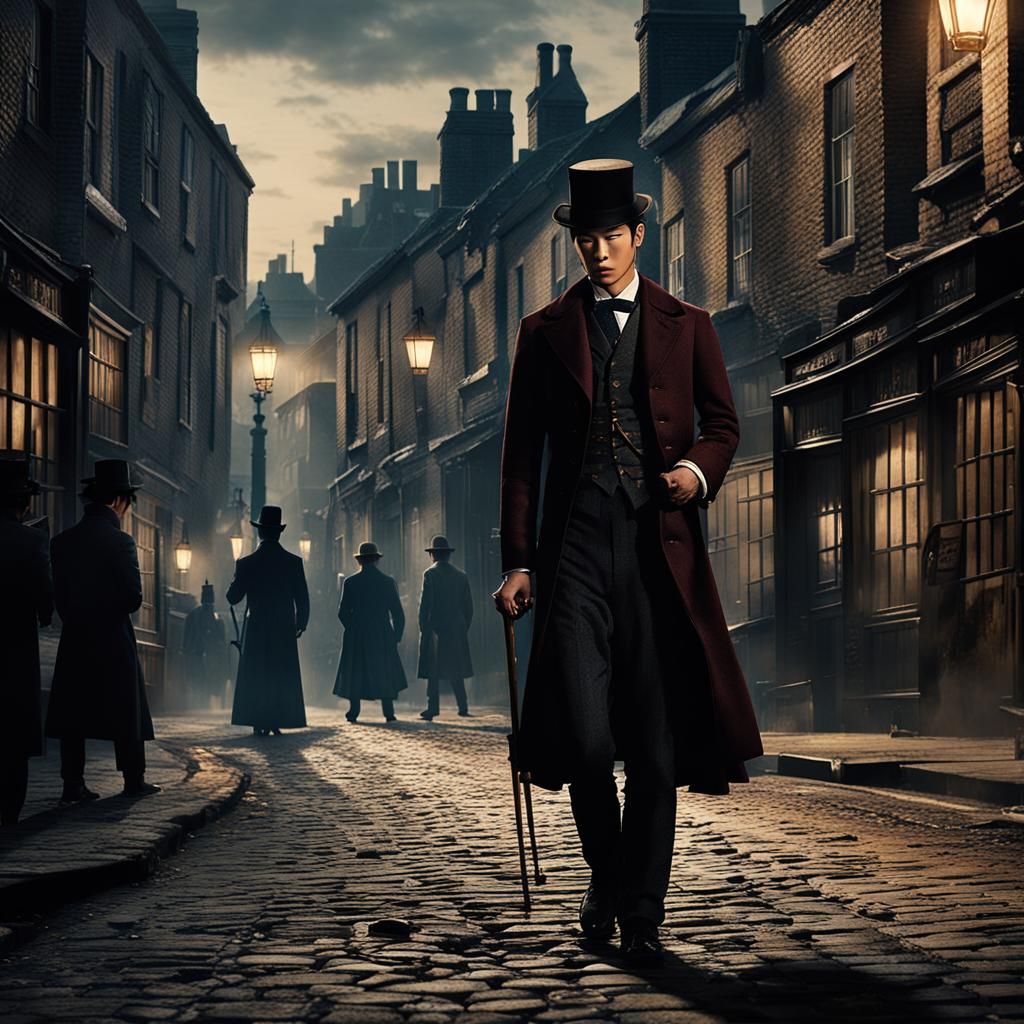 Gentleman Confronts Jack the Ripper in Victorian London