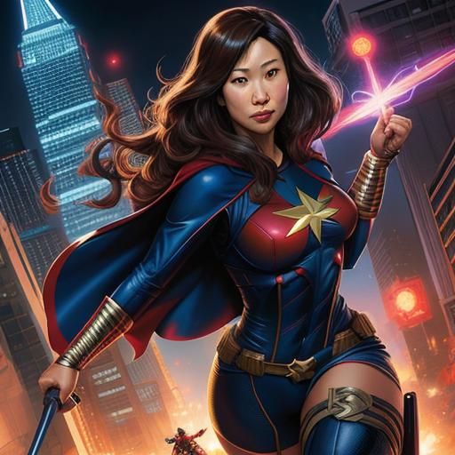 Sandra Oh as Ms. Marvel