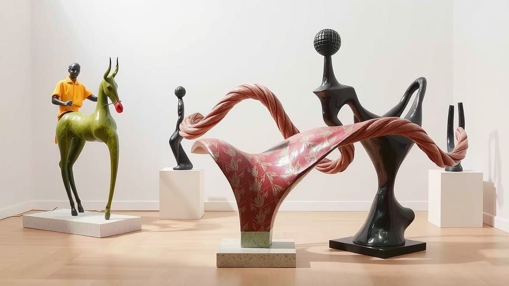 Vibrant Abstract Art Forms