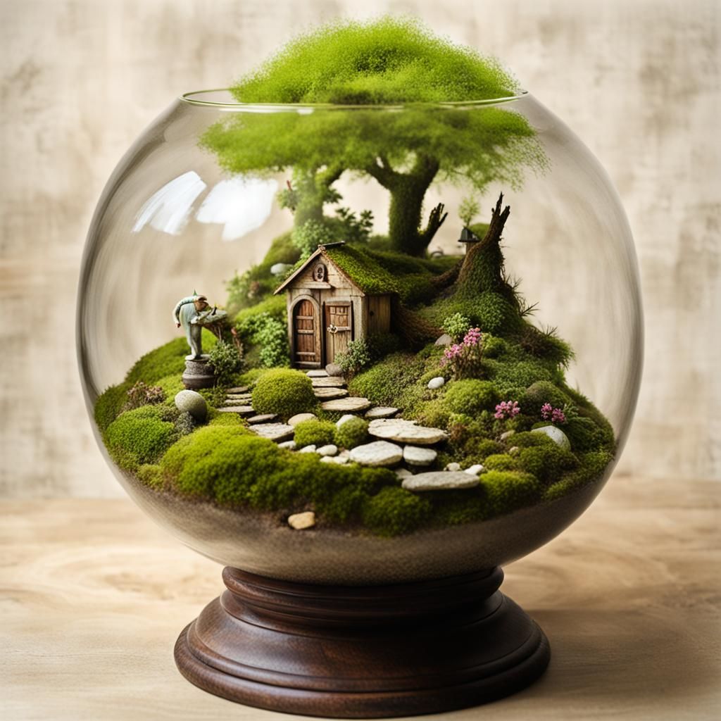Fairy's Terrarium: A Whimsical Forest World