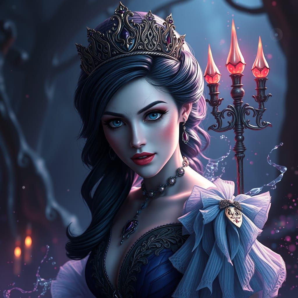 Cinderella Meets Gothic Horror in Elvira-Inspired Fantasy Ar...