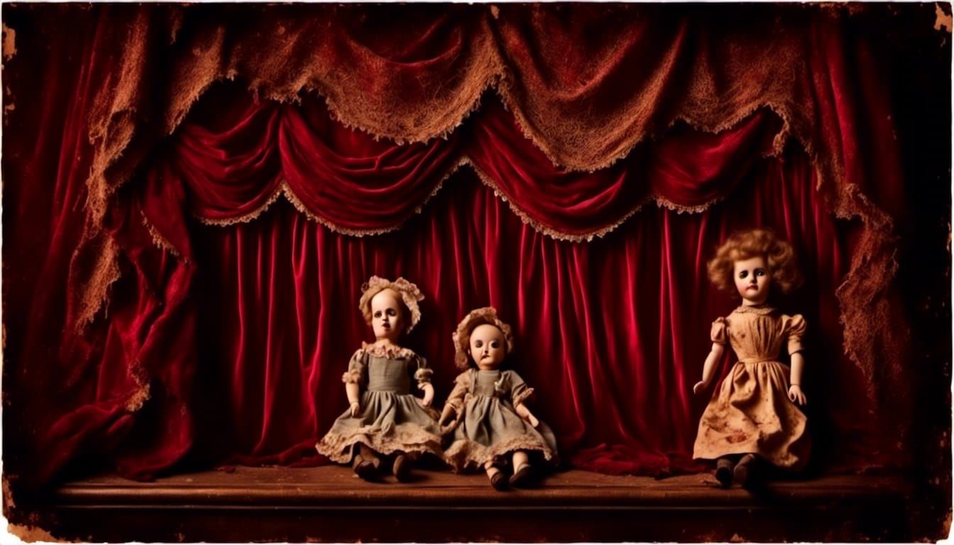 old puppet theatre