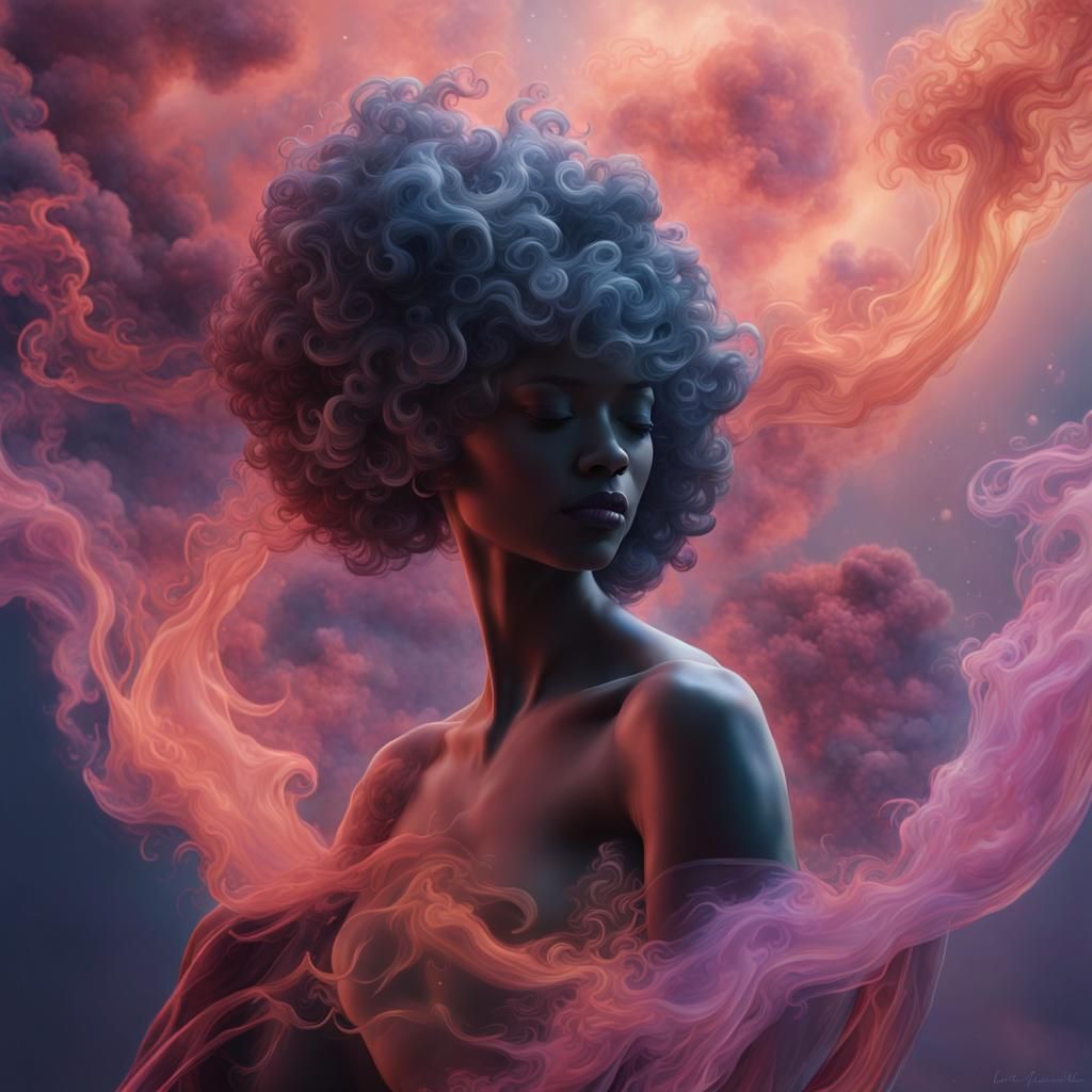 Liquid Glass and Metal Souls in Ombre Pastel