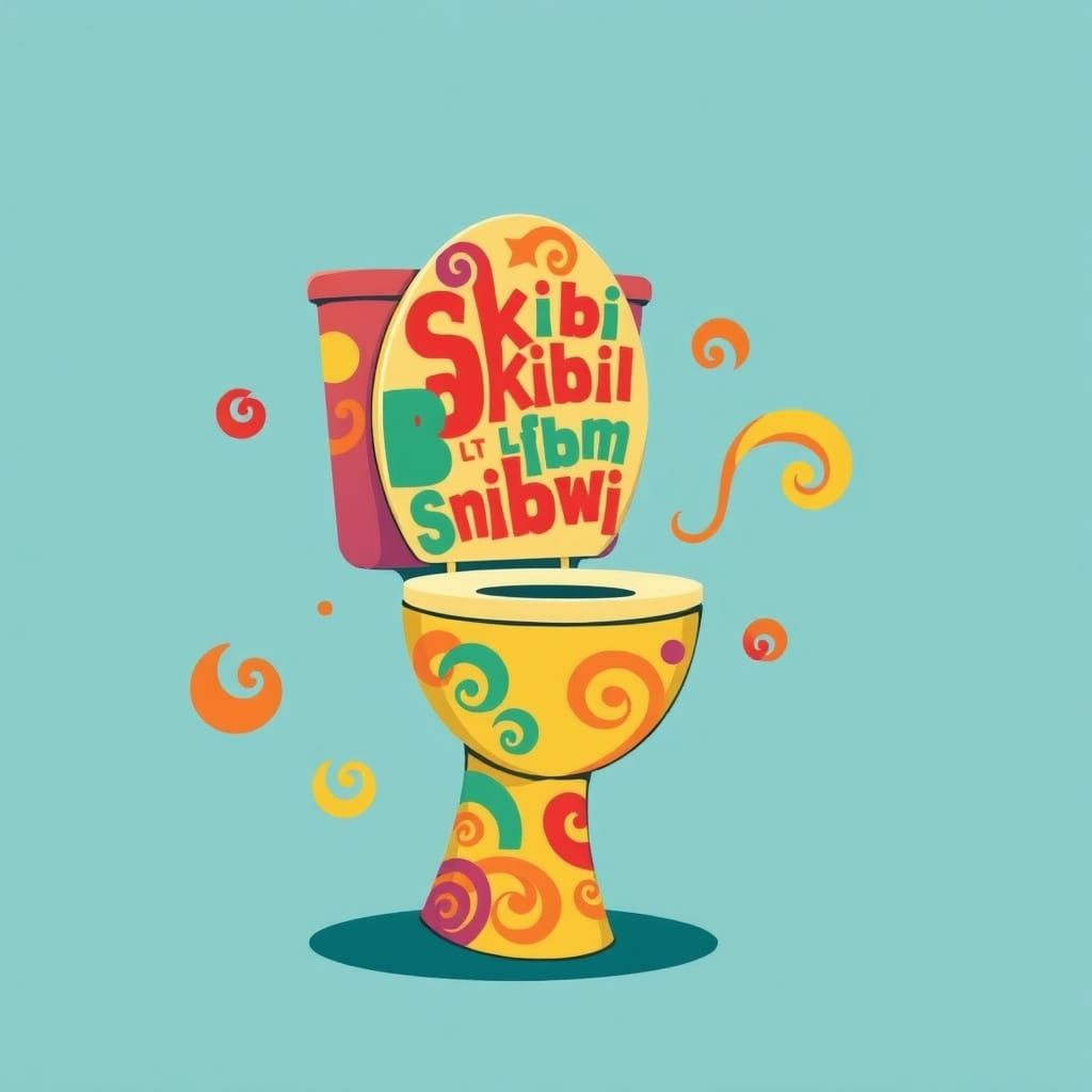 Vibrant Soviet-Style Toilet Breaks into Dance