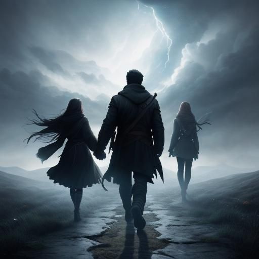 Abstract Poem Visualized by AI