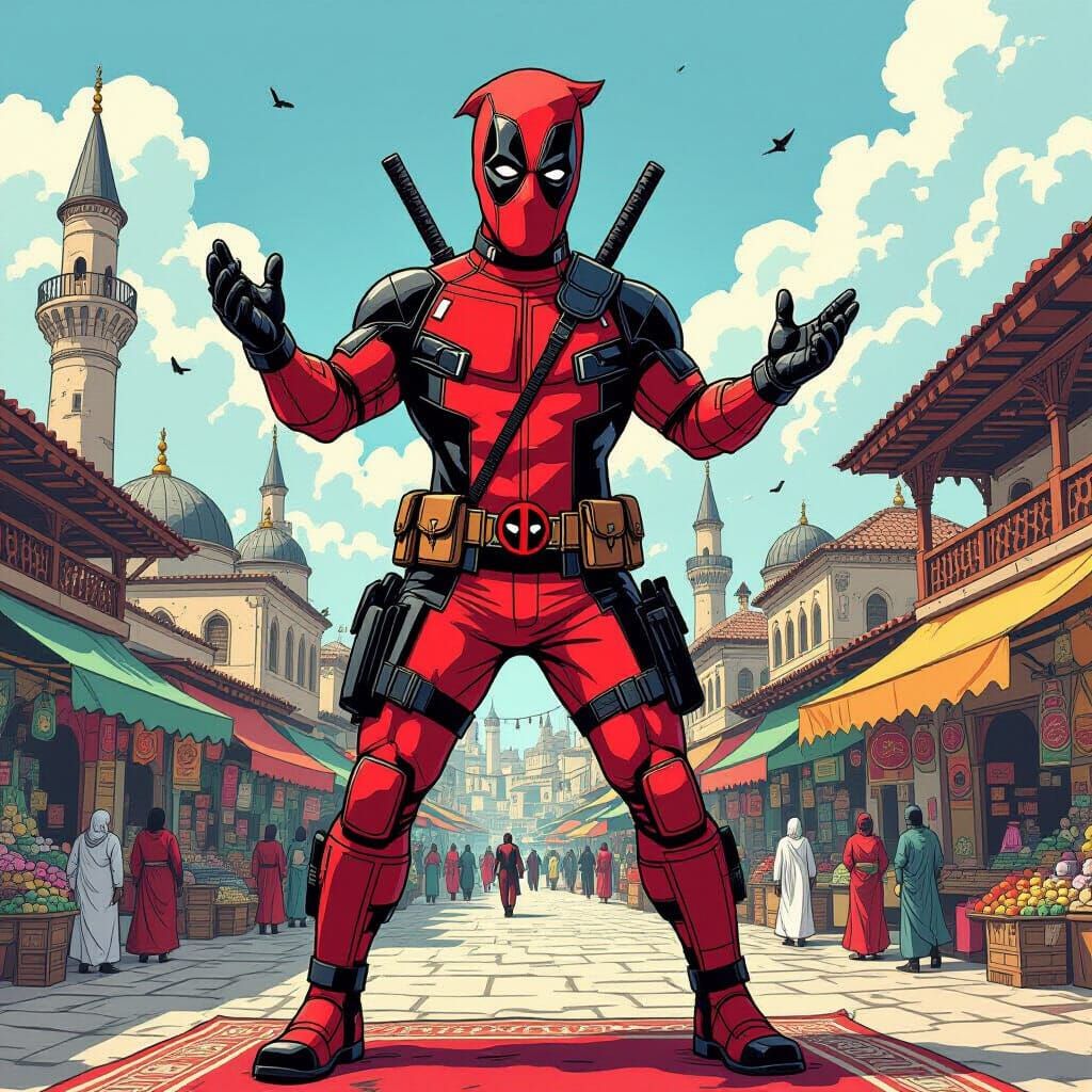 Rumi as Deadpool in 13th Century Konya