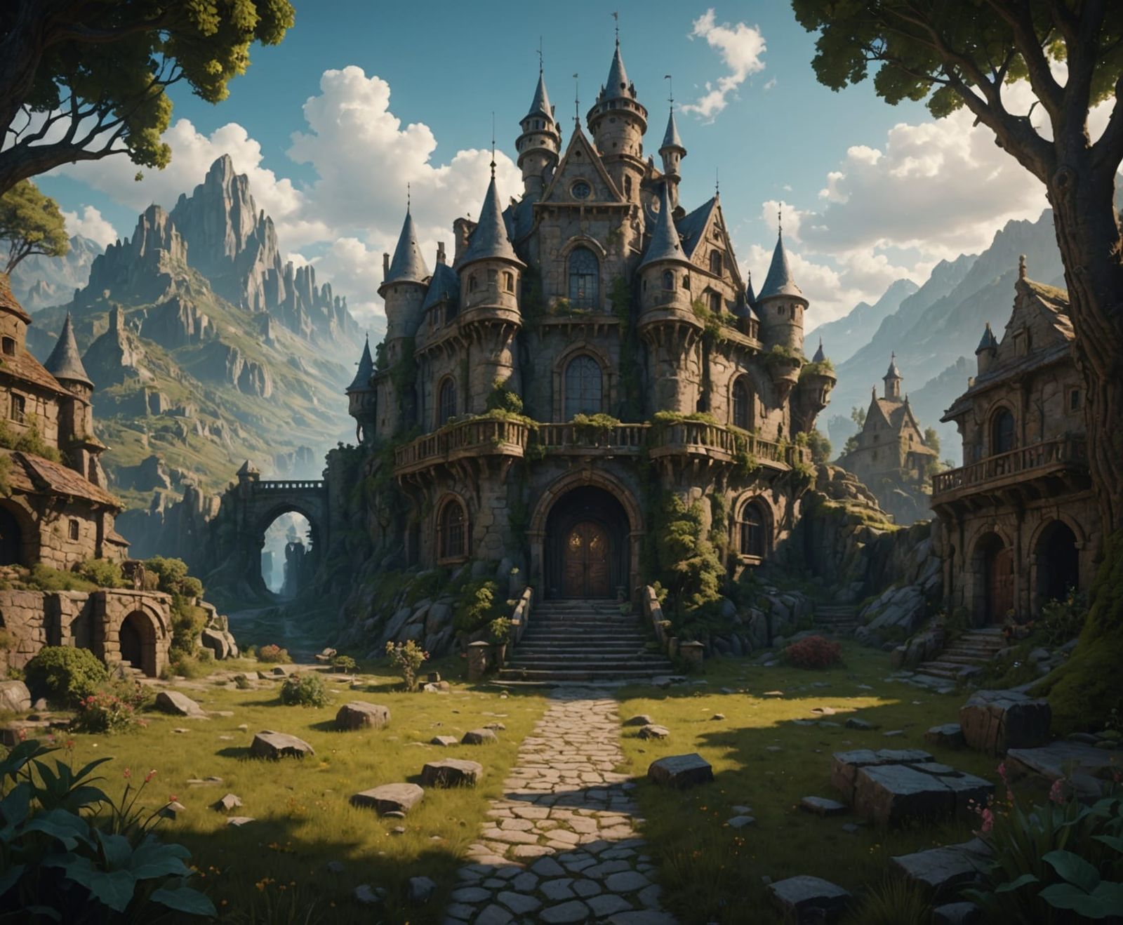 18th Century Aetherpunk Fantasy Concept Art