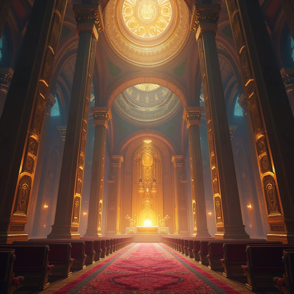 Golden Tabernacle in Mystic Splendor