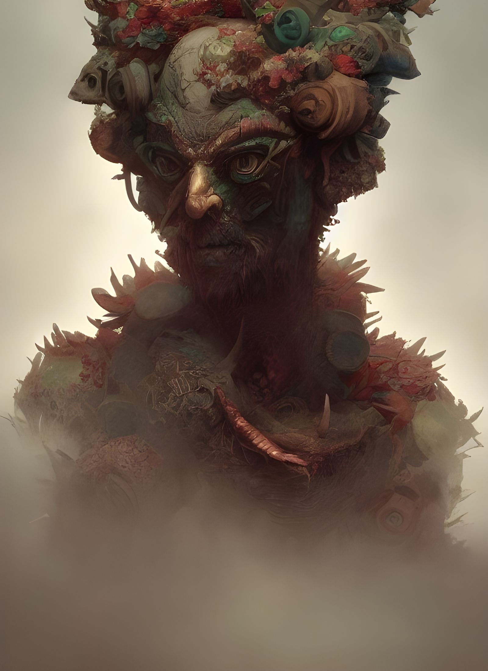 Concealing the Self Monster: Maximalist Digital Art