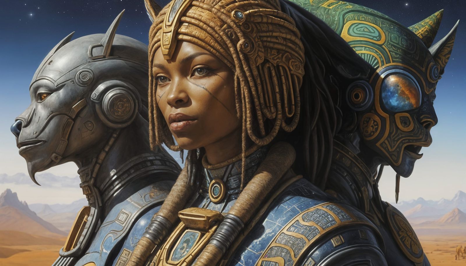 Cosmic Visionary Sages in African Futurism