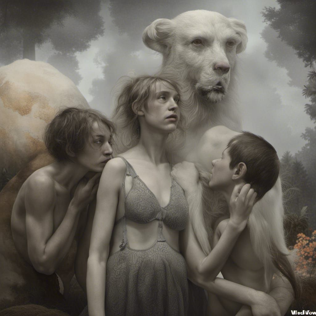 Wild Feral Rascals: A Hyperrealistic Octane Render