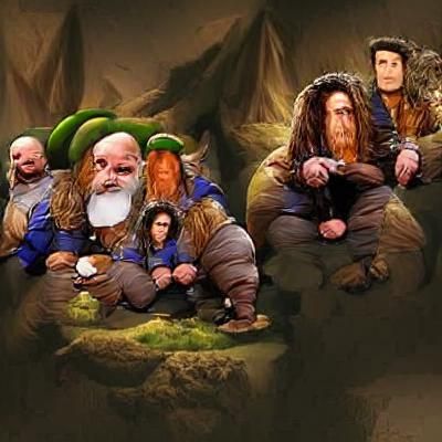 Friends Cast as Hobbit Dwarves