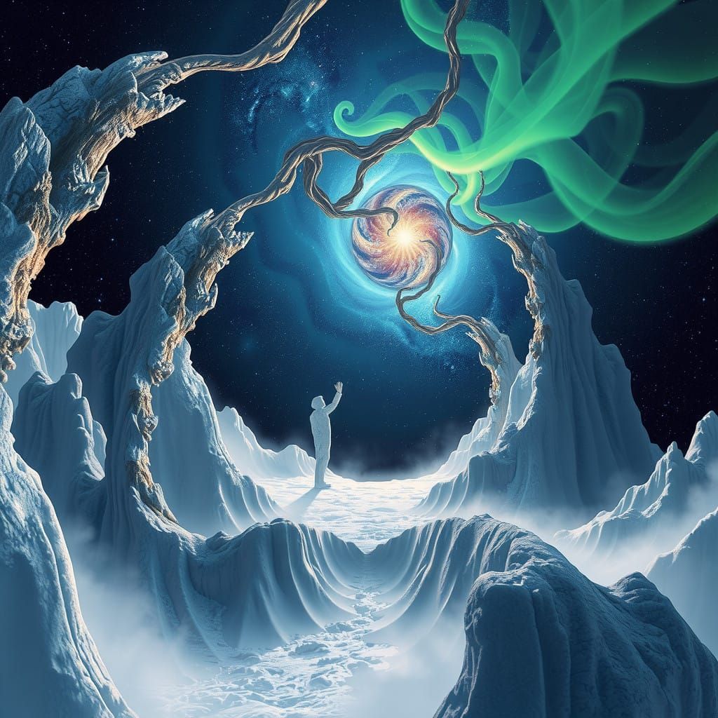 Ethereal Cosmos Unfolds in Infinite Harmony