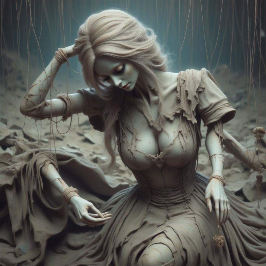 Romantic Portrait of a Person with Soft Lighting