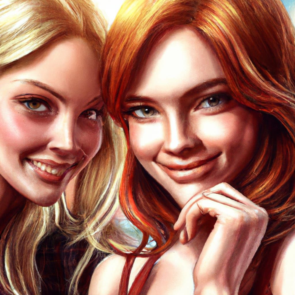 Mary Jane Watson and Gwen Stacy