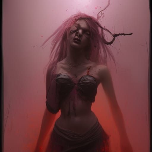 Blackpink Horror Photo in Unreal Engine 5