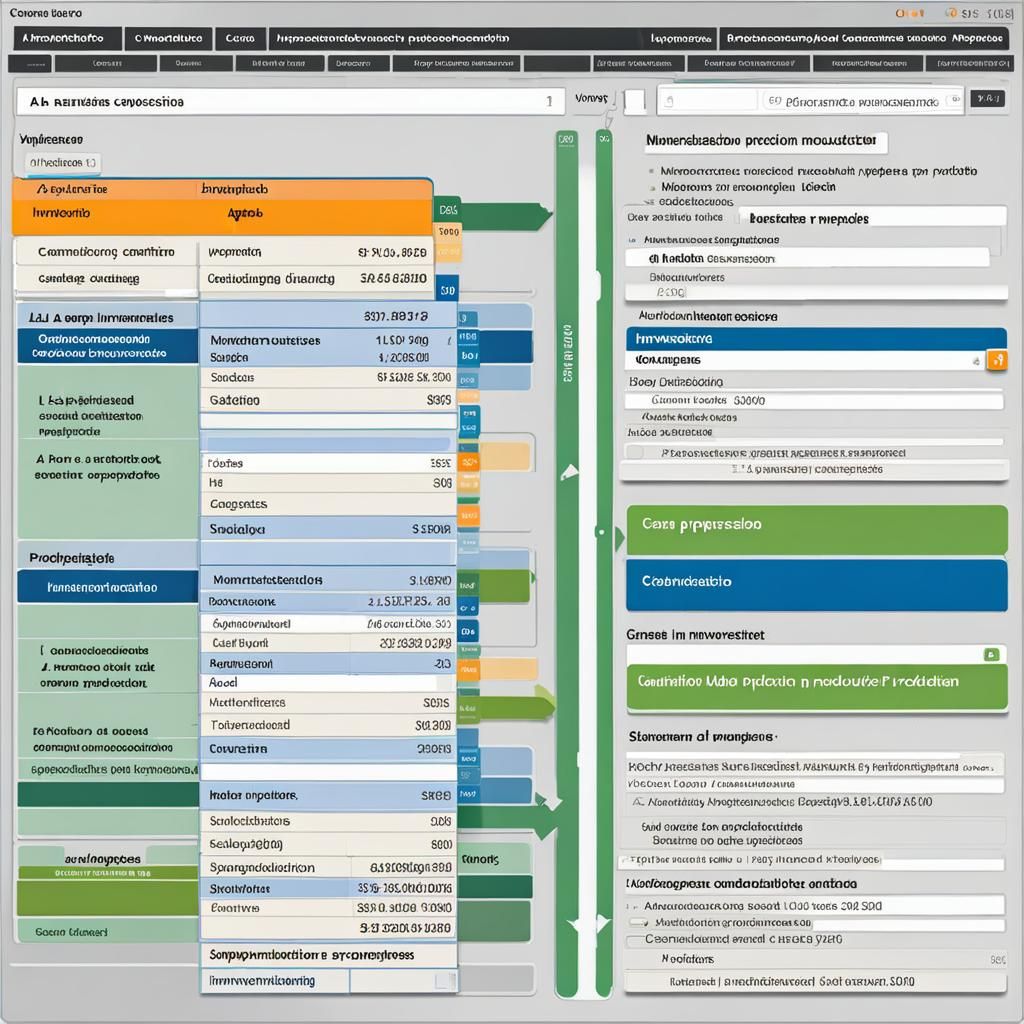 Inventory Management App UI in Detailed Matte Painting