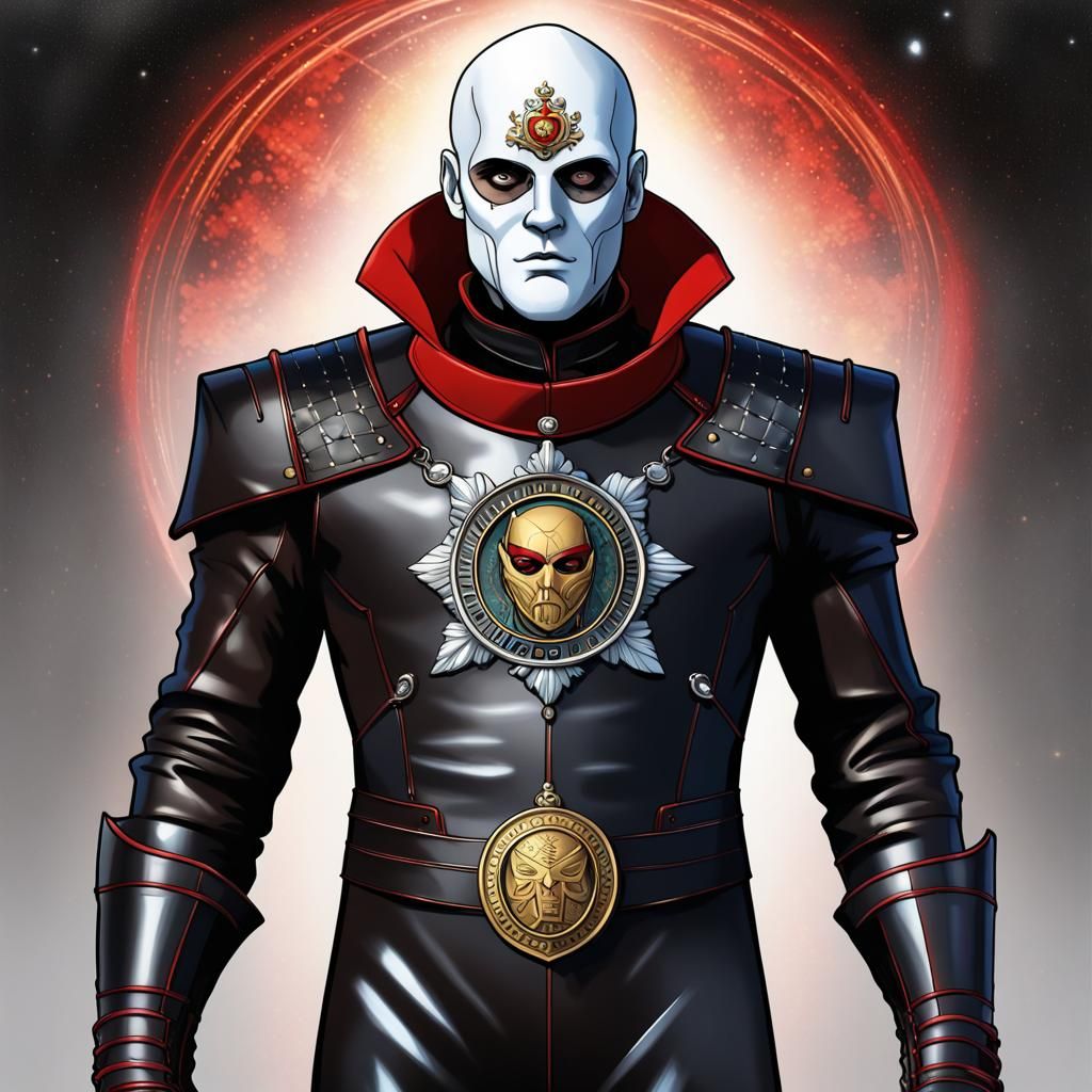 Destro XXIV Illustration in Pablo Amaringo Style