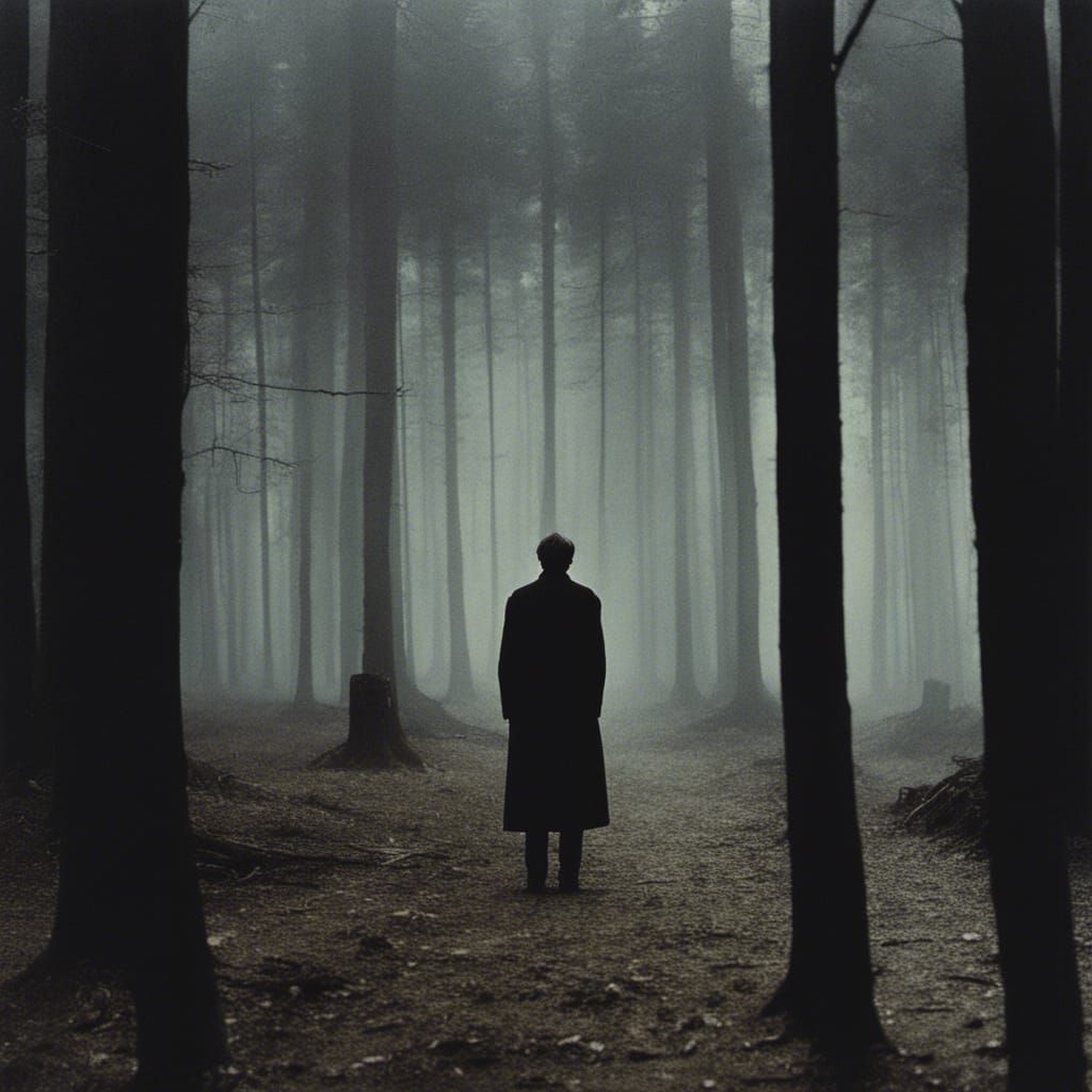 Evocative Scene in Tarkovsky Film Style