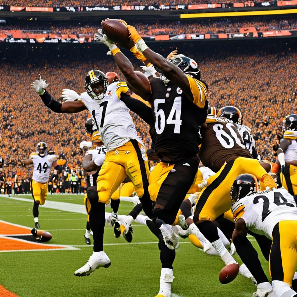 Steelers Score Winning Touchdown Against Browns