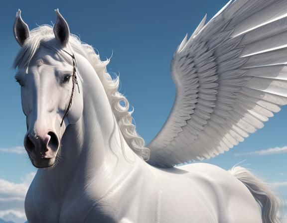 Pegasus Sunset in Dreamlike Orton Effect