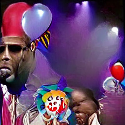 AI-Generated Clown Image