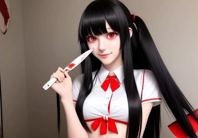 13 Days of Halloween Countdown - Yandere Horror Girl Day!