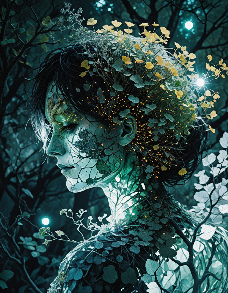 Ethereal Surrealist Projections in Nihiluxe Style