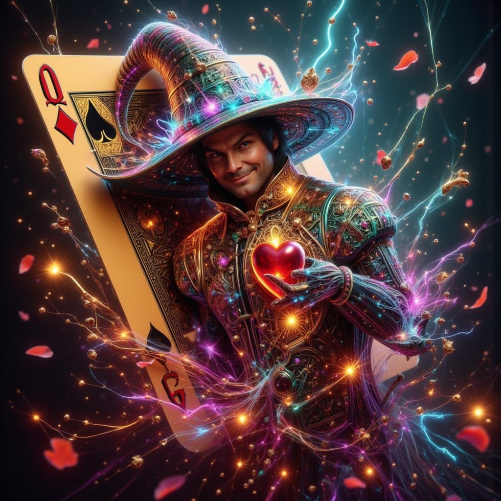 Tin Man Receives Heart in Oz: Hyperrealistic Art