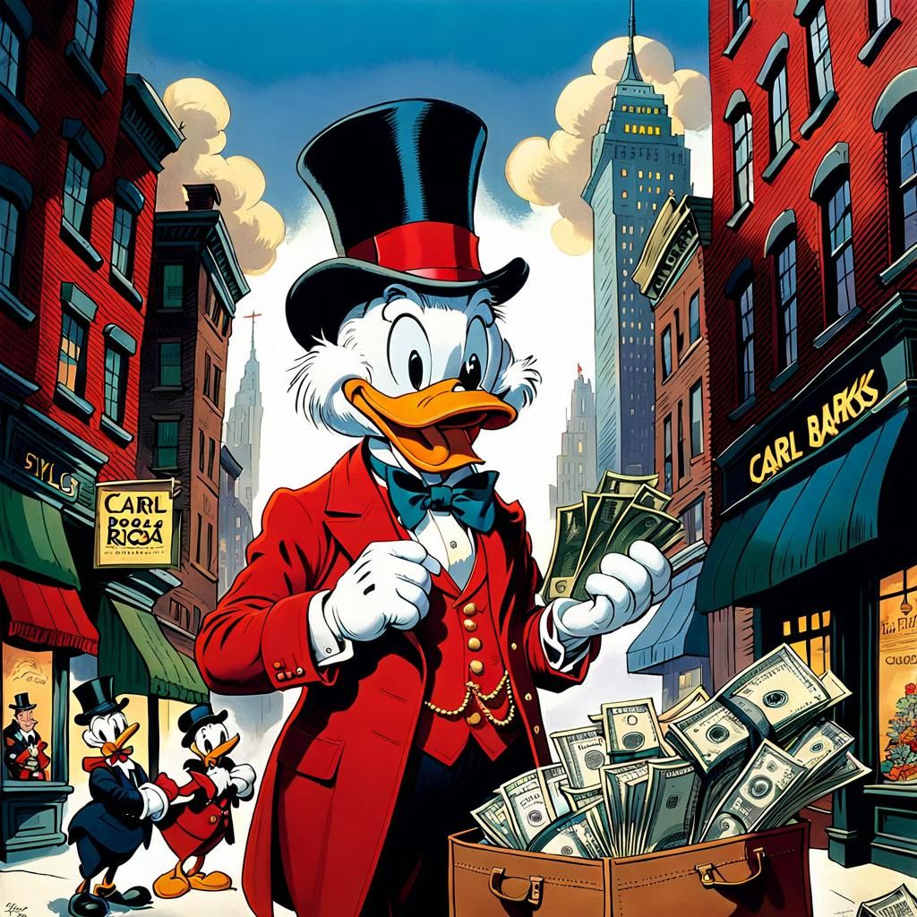 Uncle Scrooge Buys a Skyscraper with Cash