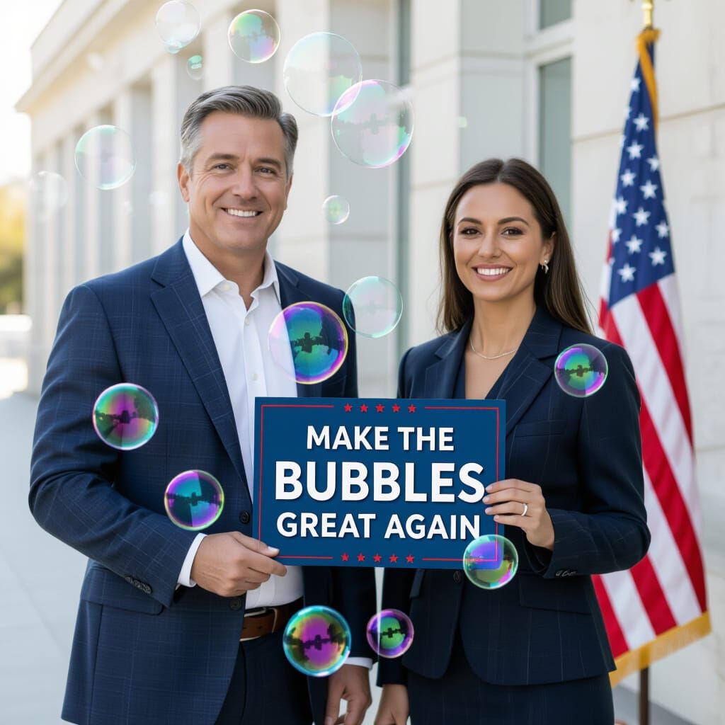 Make the Bubbles Great Again: AI Interpretation