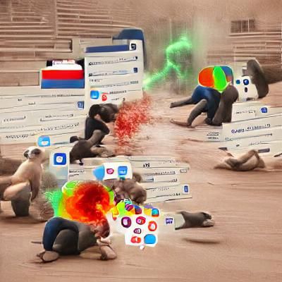 Cyberpunk Cityscape with Flying Cars and Neon Lights