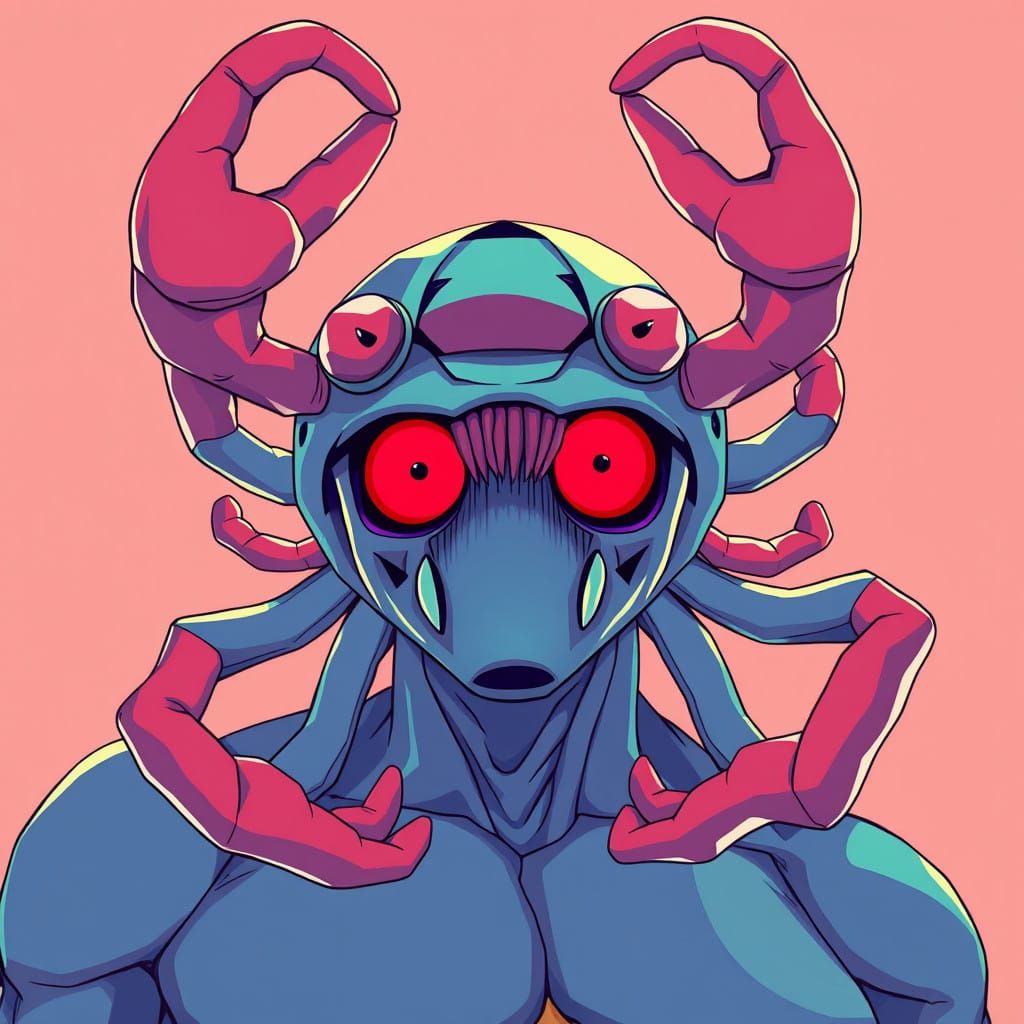 Vibrant Cancer Anime Masterpiece in Cel-Shaded Style