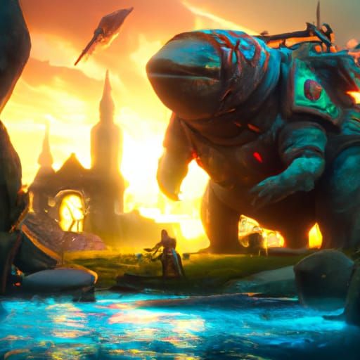 Fantastical Creatures in Detailed Digital Painting