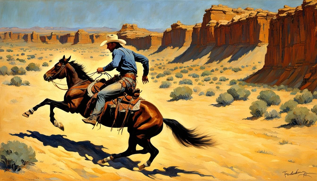 Rhinestone Cowboy Rides in Star-Spangled Rodeo