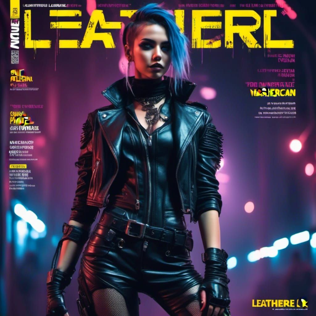 Leatherpunk XL 2028 ⚙️ Magazine Cover