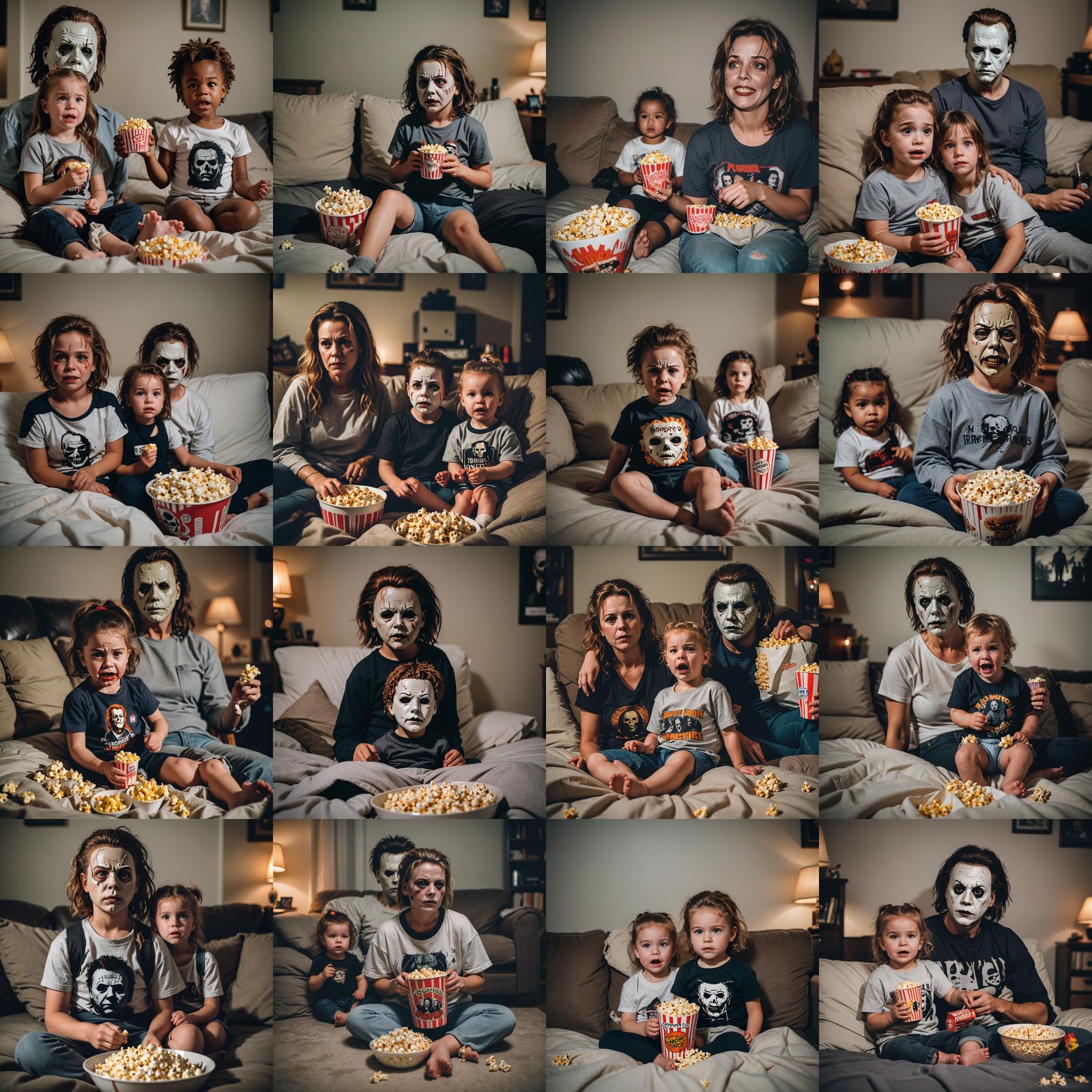 Michael Myers Lurking: 90's Dark Horror Scene