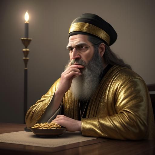Orthodox Jew Celebrates Chanukah in 3D Render
