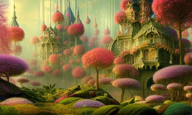 Fantasy city