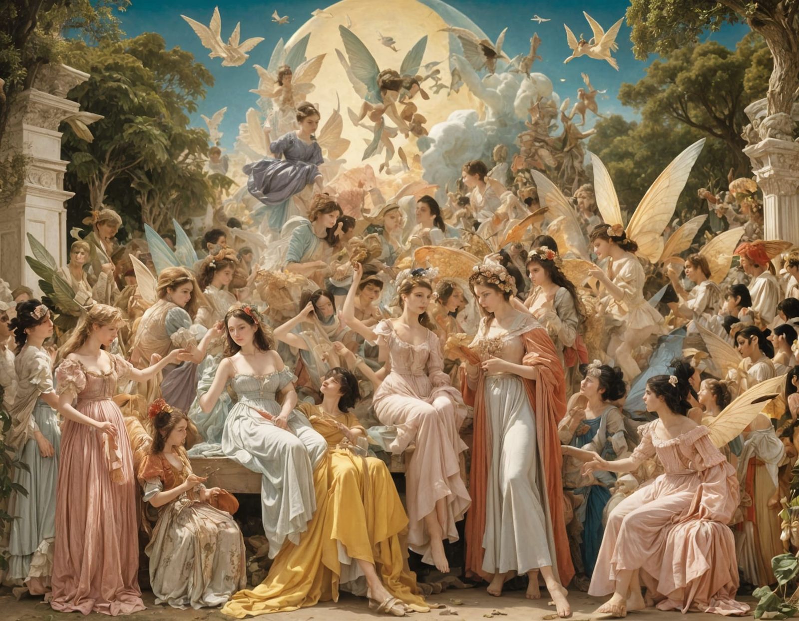 Fairies and Orientalism: A Richard Dadd Style Painting