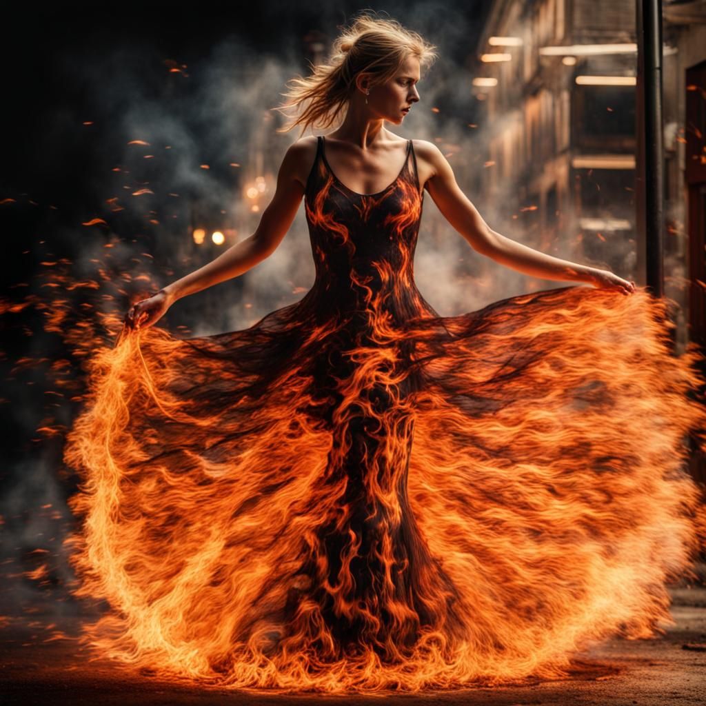 Fire dress