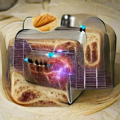 Toaster Image Generated from Simple Prompt