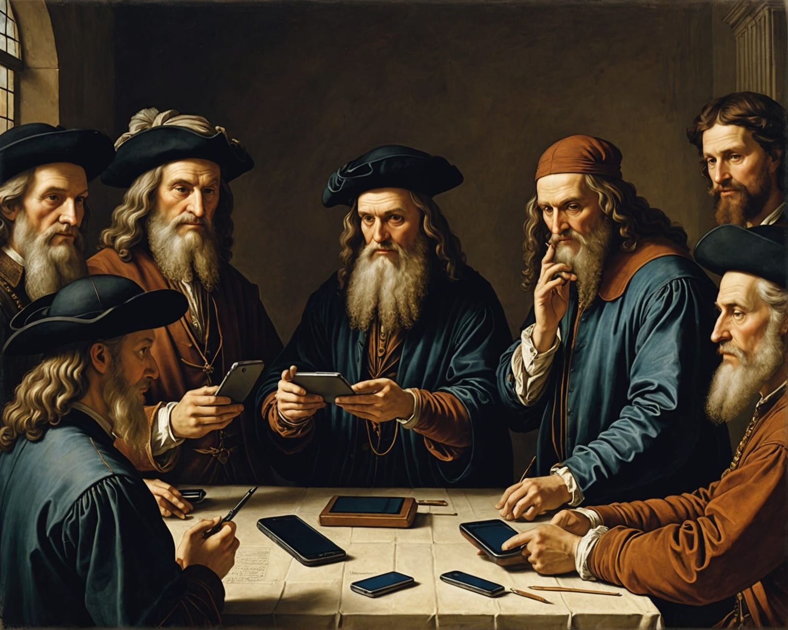 Da Vinci's Smartphone: A Renaissance Vision