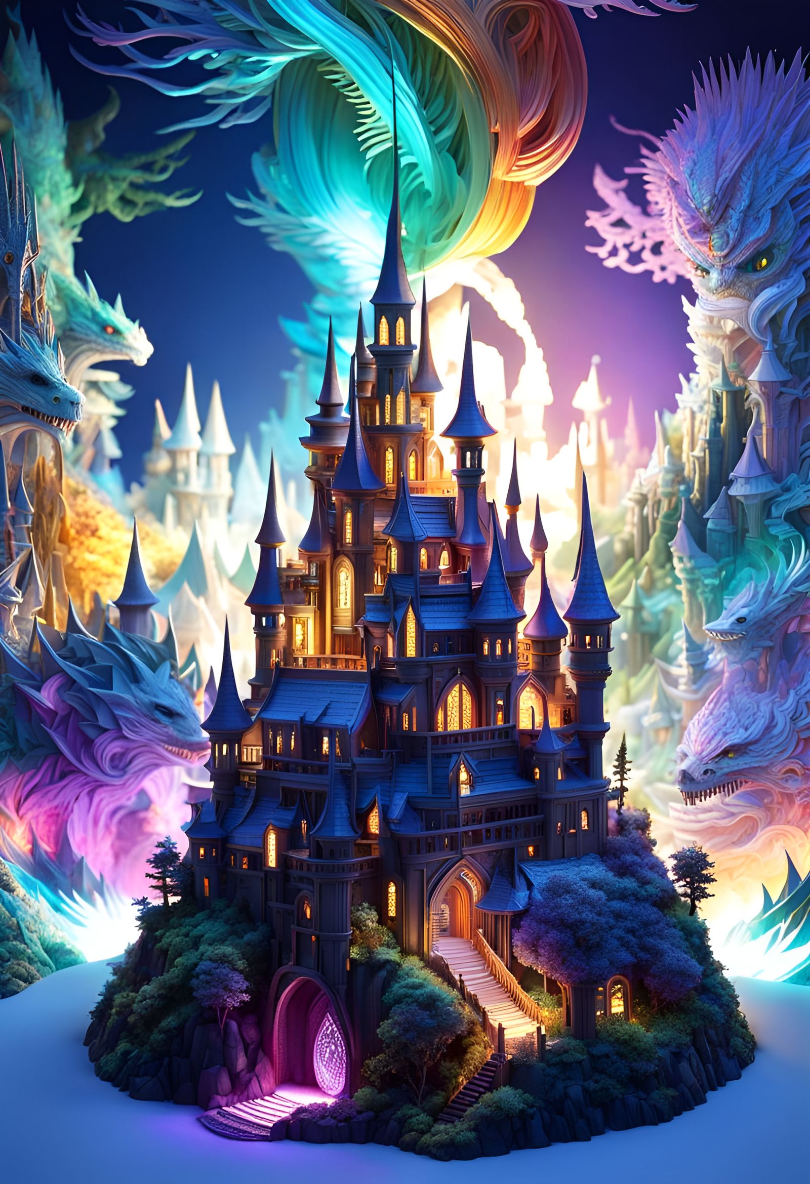 Dragon Wizard Castle